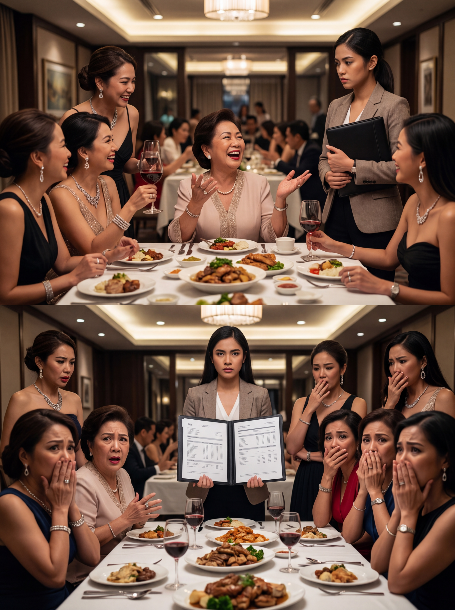 NAGDALA ANG BIYENAN KO NG 38 KAIBIGAN SA RESTAURANT KO PARA IPAKITA ANG KANYANG KAYAMANAN—HINDI NIYA ALAM, BAWAT UTOS NIYA AY MAGBUBUNYAG NG LIHIM NG KANYANG ANAK AT WAWASAKIN ANG PAMILYANG SINUBUKAN NIYANG IPAGMALAKI