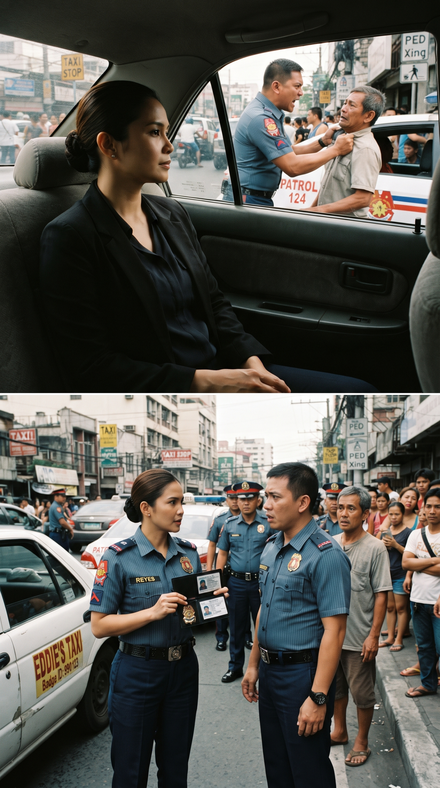 HINDI INAKALA NG MGA CORRUPT NA PULIS NA ANG DRAYBER AT PASAHERONG KANILANG PINAGSAMA-SAMAHAN AT HININGAN NG TONG AY ANG BAGO PALANG CHIEF OF POLICE NG LUNGSOD