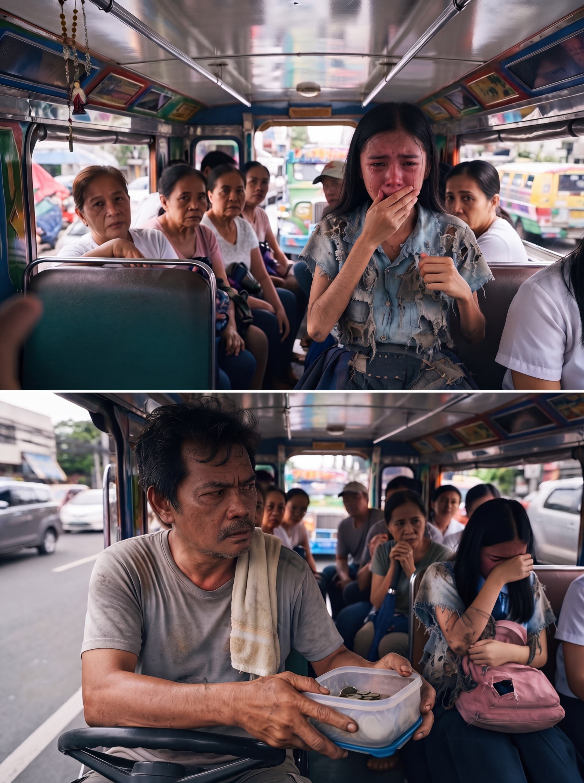 HINDI NAGBAYAD ANG ISANG KOLEHIYALA SA JEEP DAHIL NADUKUTAN SIYA NG WALLET AT NANGINGINIG SA TAKOT NA MAPAHIYA PERO SA HALIP NA MAGALIT AY NAGULAT ANG LAHAT NG PASAHERO SA GINAWA NG DRIVER