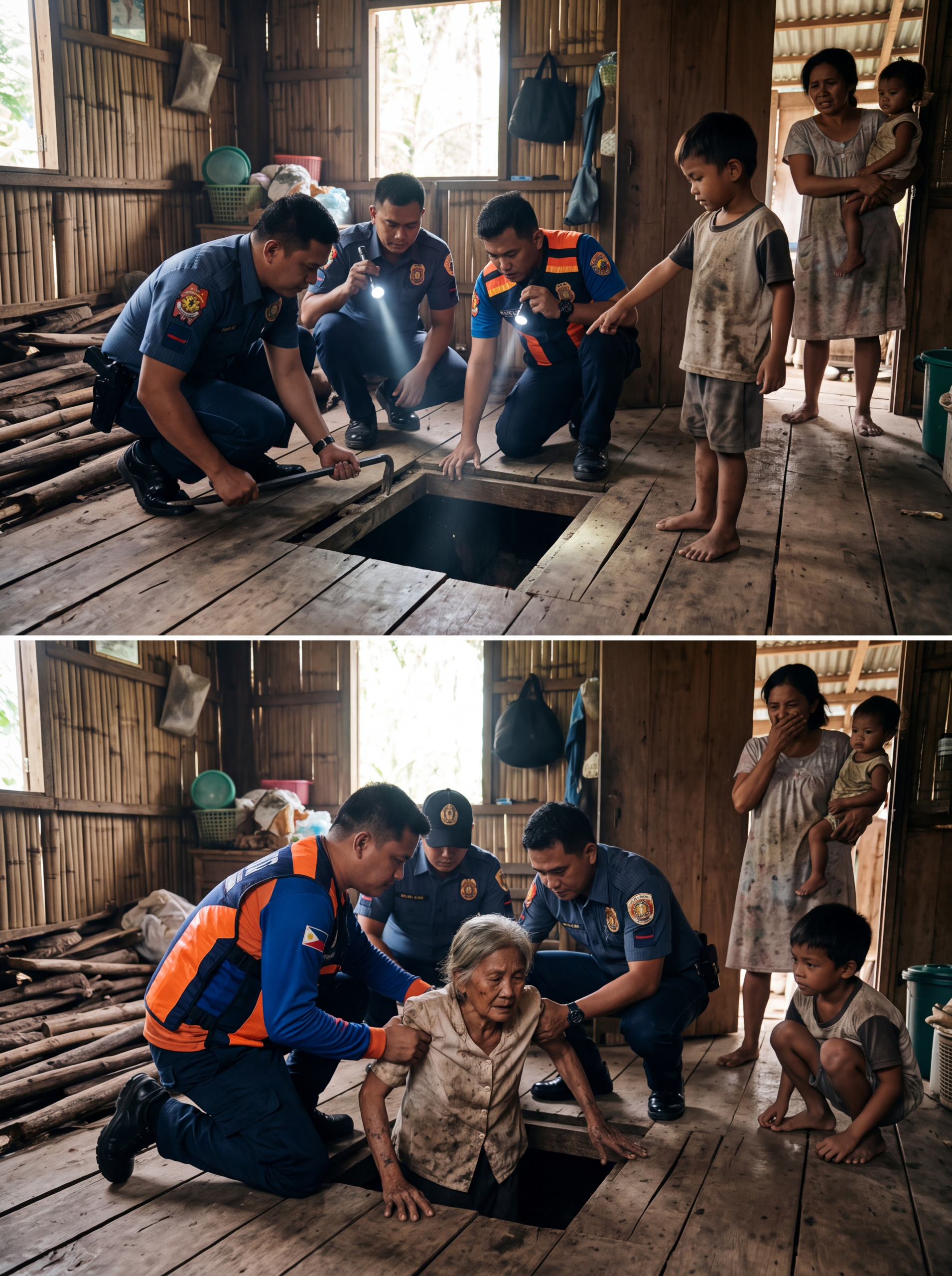 “HINDI PATAY SI PAPA, NASA ILALIM SIYA NG SAHIG,” SABI NG BATA, NAGSIMULANG MAGHUKAY ANG PULIS…