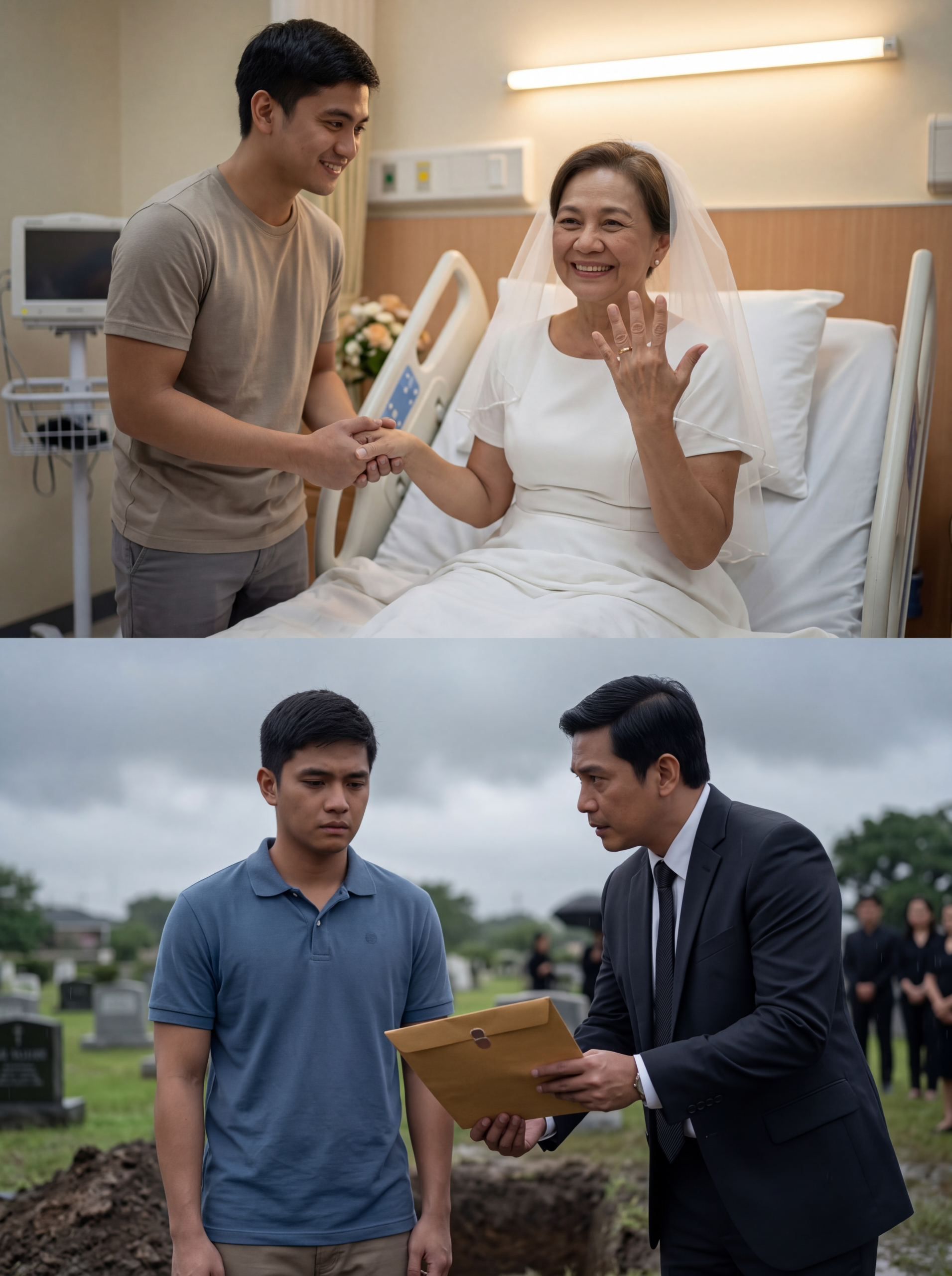 PINAKASALAN KO ANG ISANG 70-ANYOS NA PASYENTE SA HOSPICE PARA MATUPAD ANG HULING KAHILINGAN NIYA — PAGKATAPOS NG LIBING, INILAYO AKO NG ABOGADO NIYA AT BUMULONG, “MAY KAILANGAN AKONG IPAKITA SA IYO. HINDI KA NIYA PINILI NANG NAGKATAON LANG.”